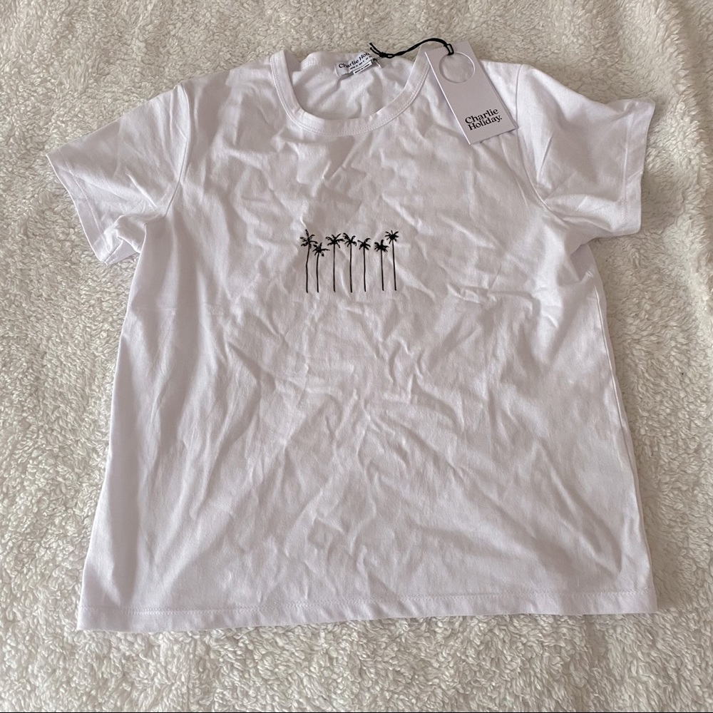 Charlie Holiday Palm Tree T-shirt